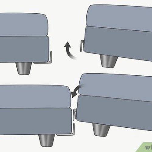 How To Disassemble A Modular Sofa